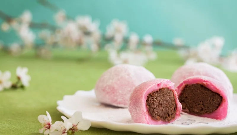 Mochi au chocolat