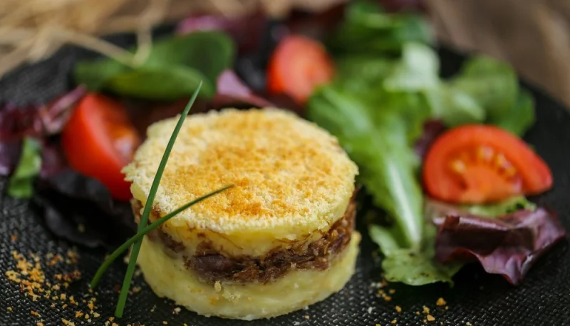 Parmentier au confit de canard