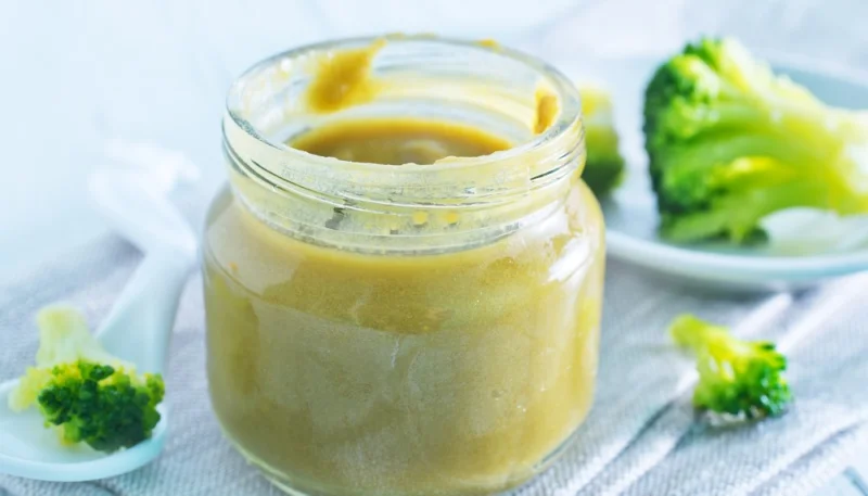 Purée de brocolis au Babycook