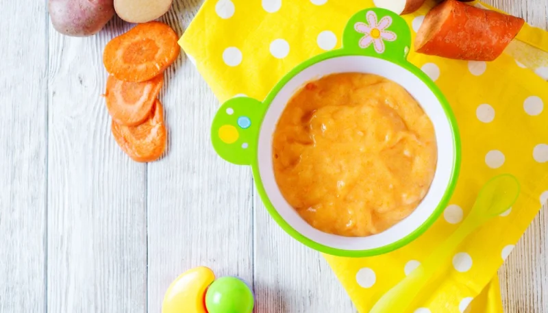 Purée de carottes au Babycook (dès 4 mois)