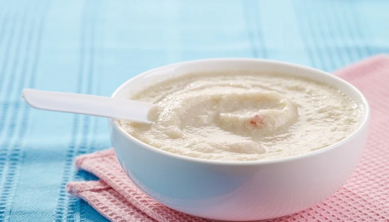 Purée de champignons pour bébé