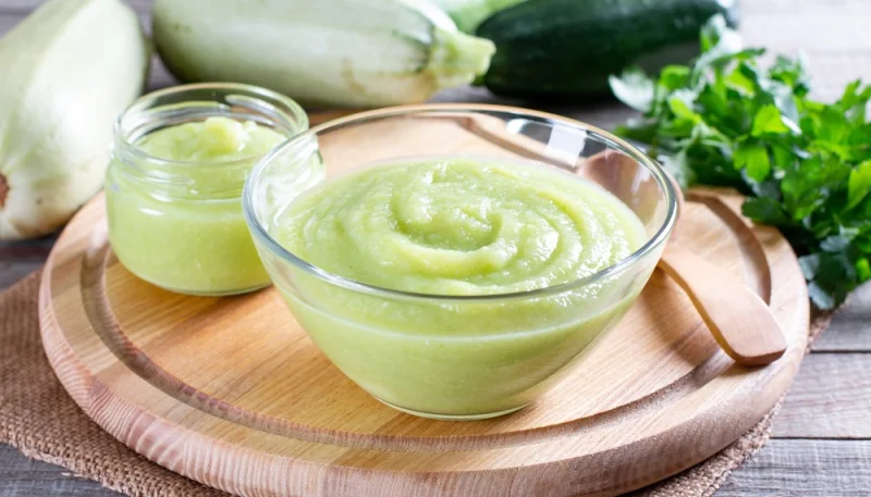 Purée de courgettes au Babycook