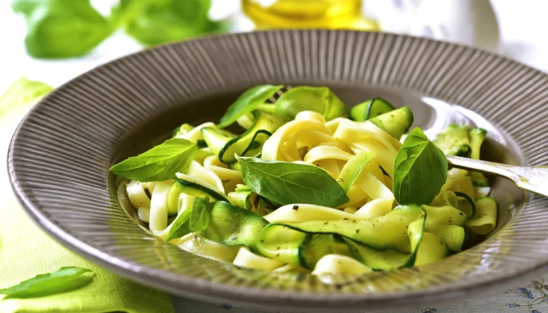 Tagliatelles de courgettes au Thermomix