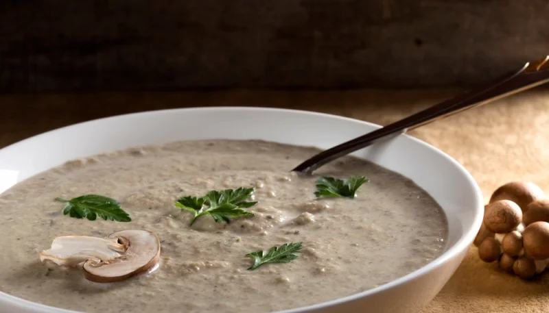 Velouté de champignons pour bébé (dès 8 mois)