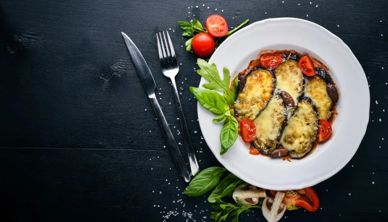 Aubergine au parmesan