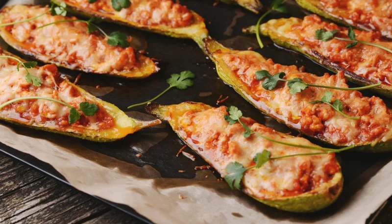 Aubergine farcie italienne