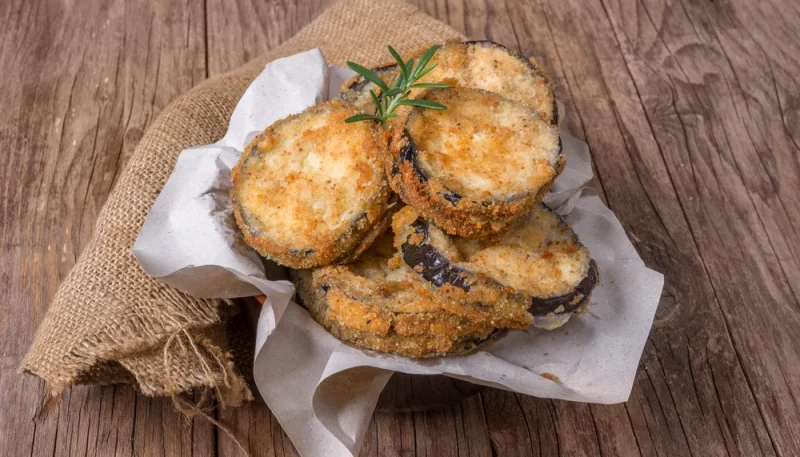 Aubergine panée