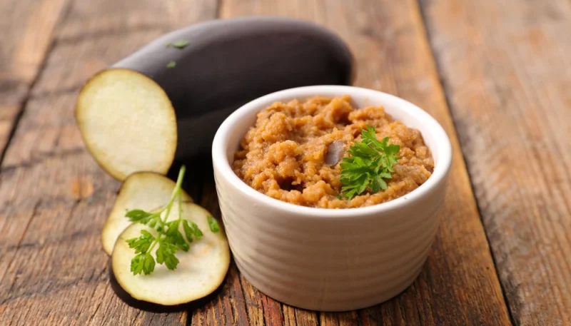 Caviar d’aubergine rapide