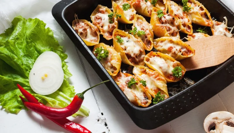 Conchiglioni farcis au boeuf