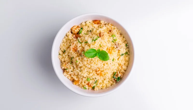 Couscous aux légumes pour bébé