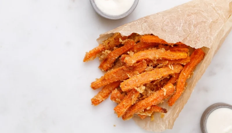 Frites de carottes au Airfryer