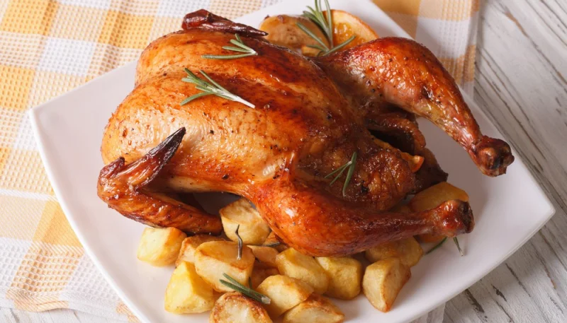 Poulet frit au Air fryer