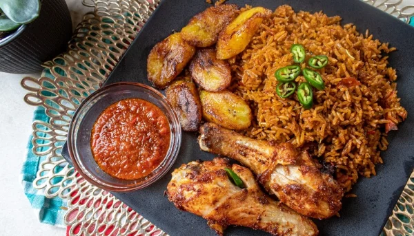 Riz wolof (ou Jollof rice)