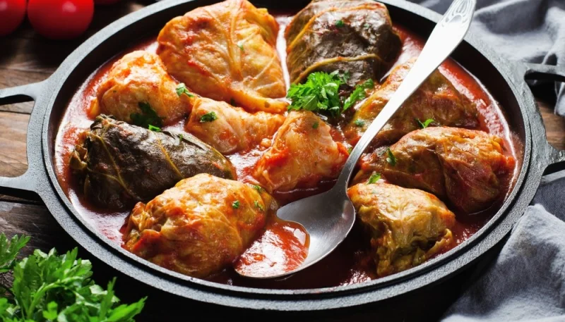 Sarmalè, chou farci