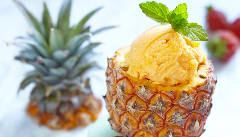 Ananas givré