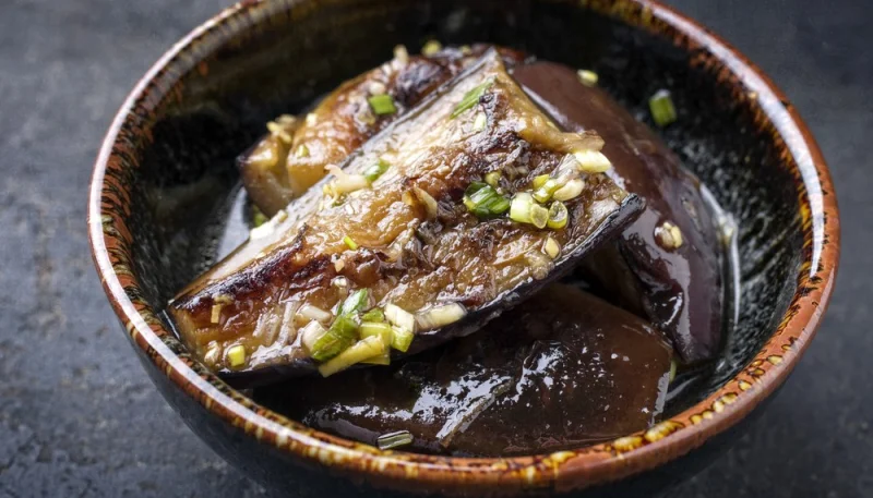Aubergine marinée