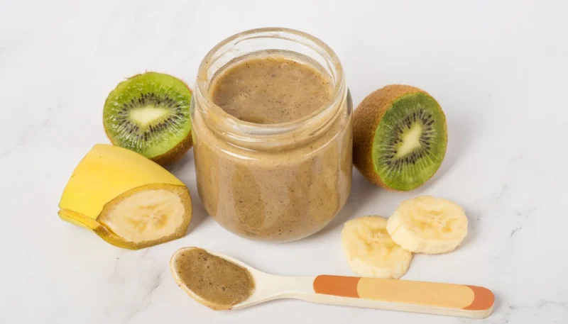 Compote de kiwi pour bébé