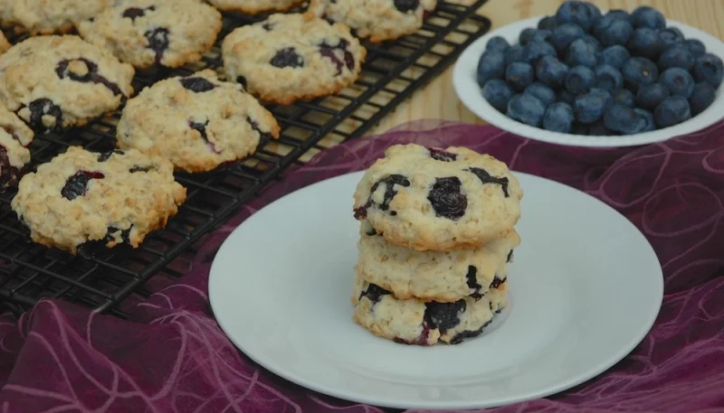 Cookies aux myrtilles