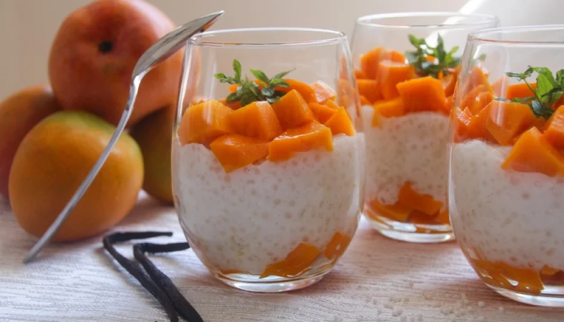 Perles du Japon au lait de coco