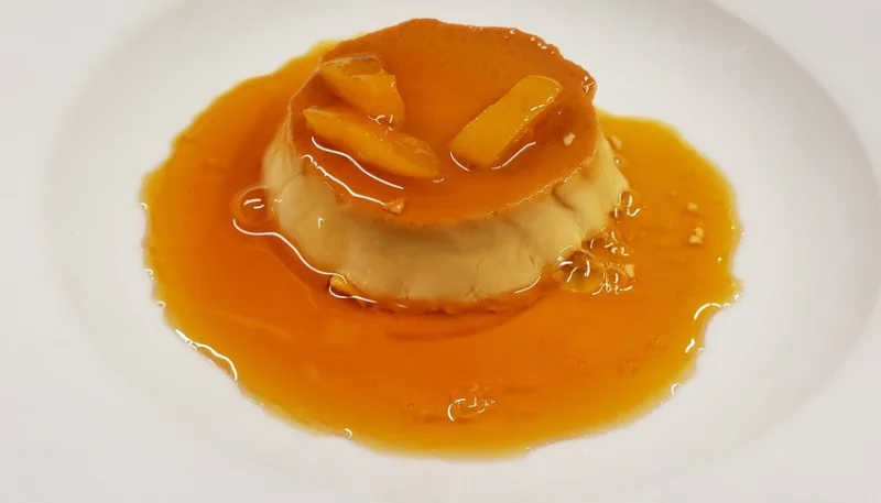 Flan aux abricots