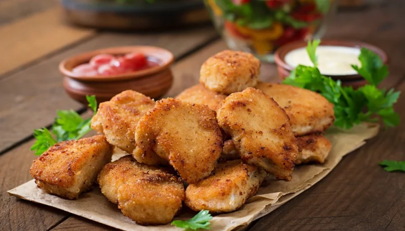 Nuggets de poulet maison