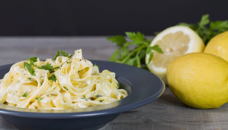 Pâtes au citron
