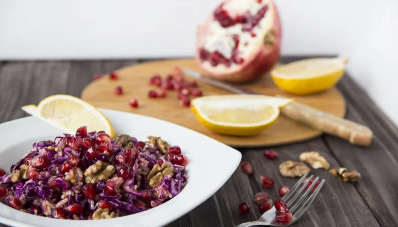 Salade de chou rouge