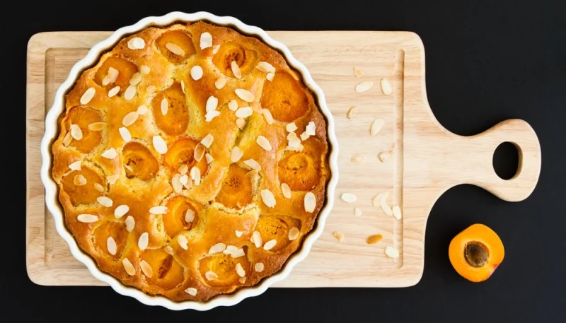 Tarte abricot amande