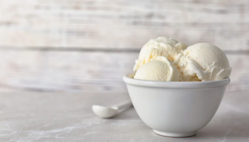 Glace au fromage blanc