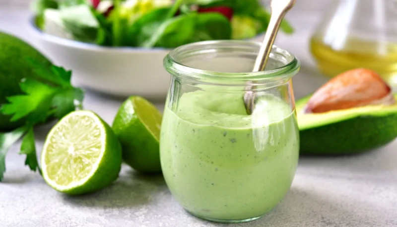 Verrine avocat fromage frais