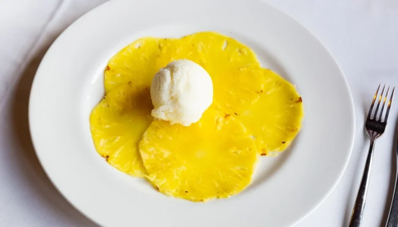Carpaccio d'ananas