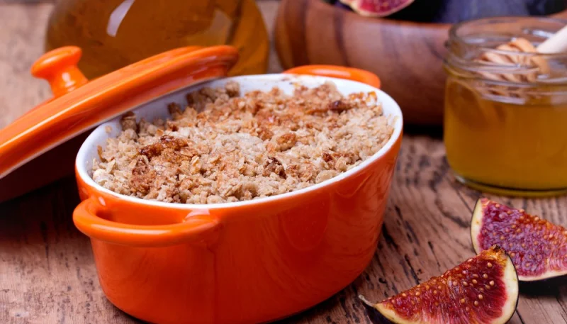 Crumble aux figues