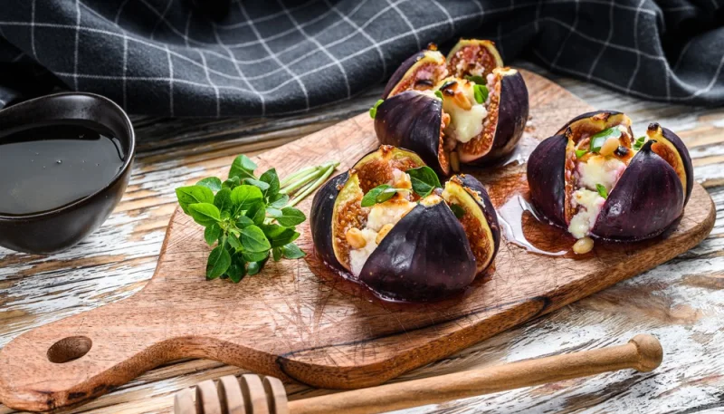 Figues rôties au miel