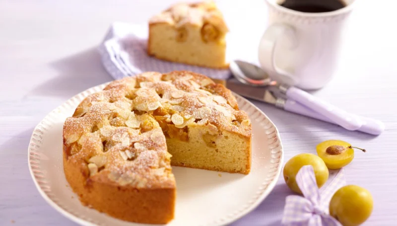 Gâteau ultra moelleux aux mirabelles