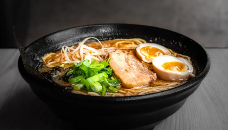 Ramen façon nouilles soba