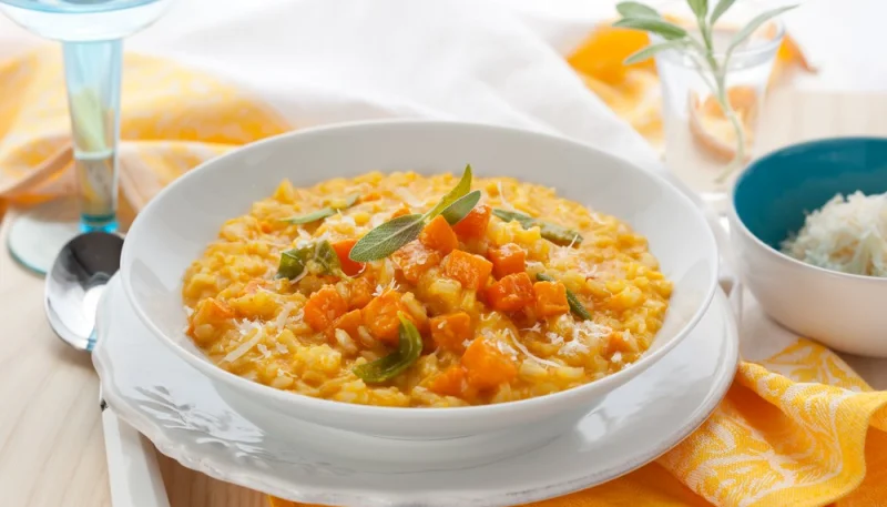 Risotto au butternut
