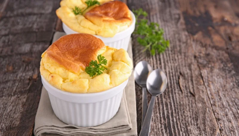 Soufflé au jambon