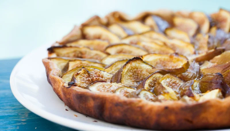 Tarte aux figues fraîches