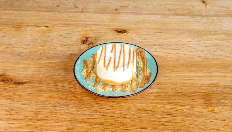 Cheescake au dulce de leche