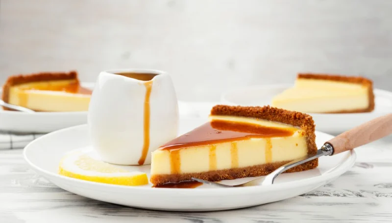 Cheesecake au caramel