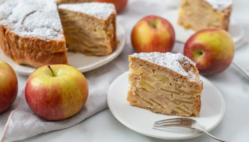 Gâteau pomme châtaigne