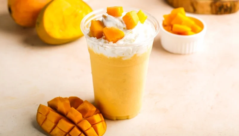 Milkshake à la mangue
