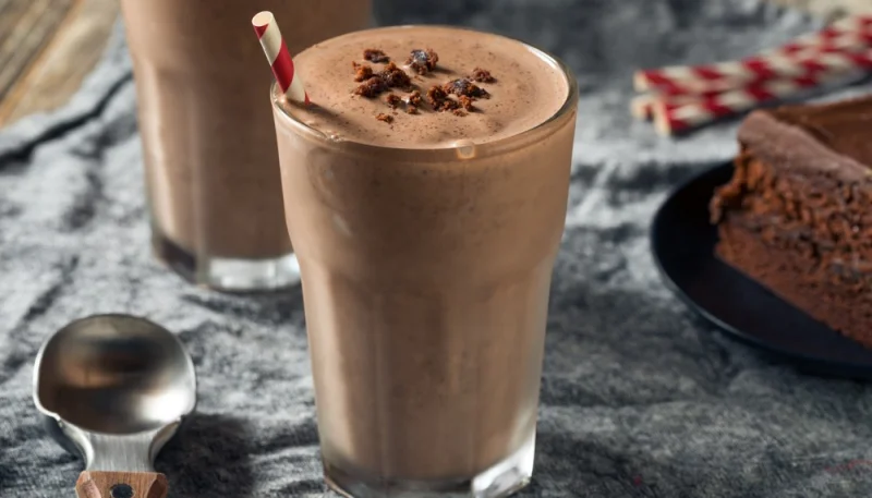 Milkshake au chocolat