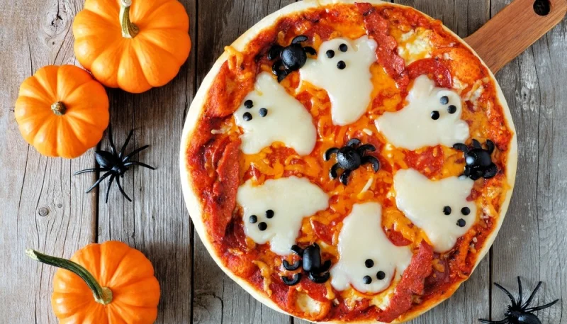 Pizza d'Halloween