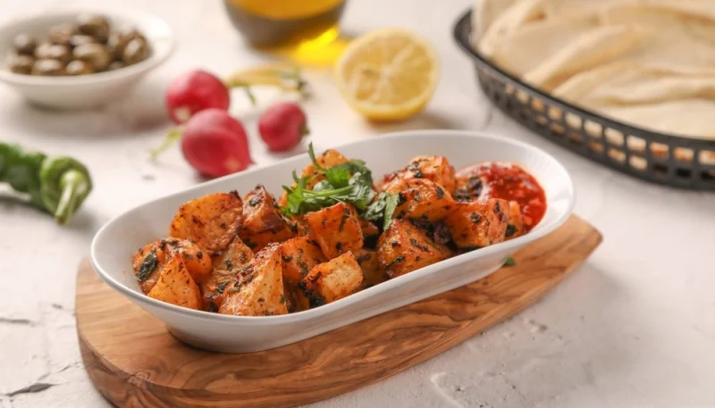 Pommes de terre à l’harissa