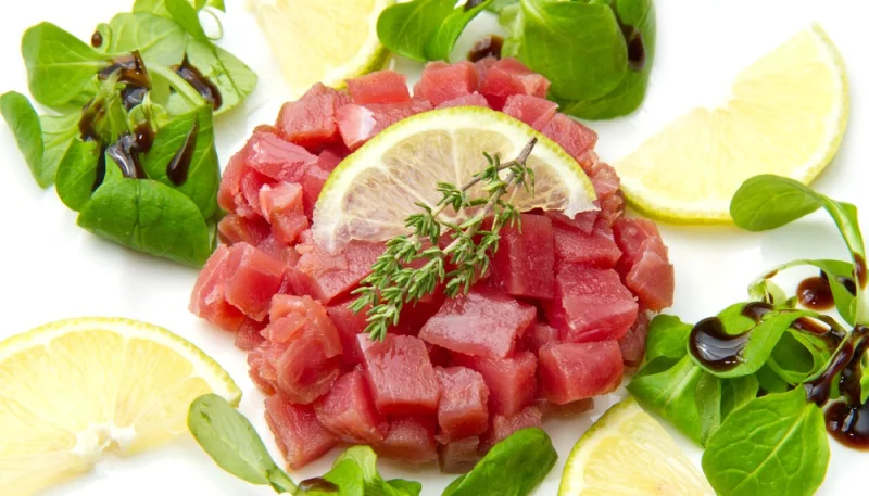 Tartare de thon rouge