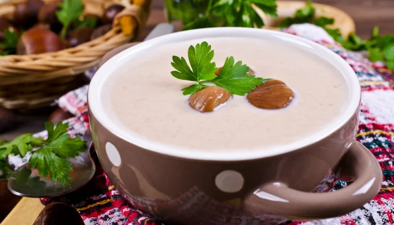 Velouté aux châtaignes