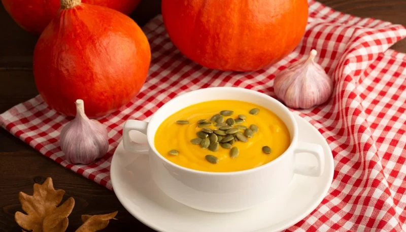 Velouté de potimarron au Thermomix