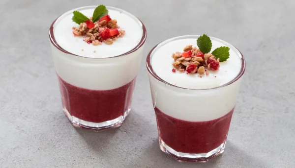 Verrine betterave fromage frais