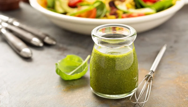Vinaigrette au basilic